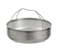 Panier vapeur | Ustensile de cuisine en grille avec poignée, insert vapeur en acier inoxydable, pour la cuisine, la maison, les dortoirs d'étudiants, les appartements et le