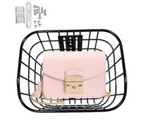 Panier Vélo Adulte | Transporteur pour Animal de Compagnie sur Guidon,Panier De Transport Amovible pour Scooter avec Support pour Animaux De Compagnie Chats Chiens Fruits Courses