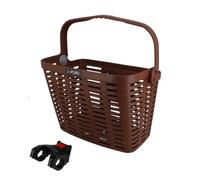 Panier vélo arrière à vlips plastique Optimiz Marron