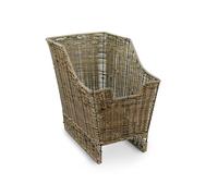Panier Vélo Arrière en Polyrotin Panier Amovible pour Porte Bagages avec Poignée Accessoires pour Vélo Électrique et Vélo de Ville