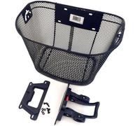Panier vélo avant à clip grilles métalliques RK - dimensions 350x255x250