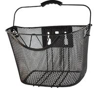 Panier avant - Acier - XXL - Noir - 340x250x260mm - Fixation rapide sur cintre 22.2/25