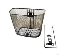 Panier vélo avant acier maille plastifie city fixation pivot fourche et roue Sélection CGN Cycle