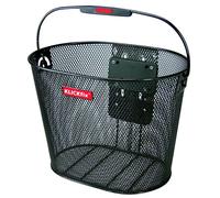 Klickfix Narrow Mesh Basket 16l Noir Black