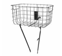 Basil Panier de vélo Robin – Unisexe adulte, argent, 10 kg