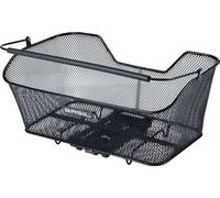 Panier vélo Basil Base XL Panier arrière MIK 44 x 23 x 17 cm - noir