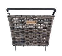 Panier vélo Basil Cento Rattan Look Marron