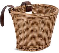 Panier vélo enfant avant Panier vélo enfant Panier guidon Accessoires vélo 12 14 16 pouces Panier osier brun
