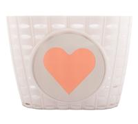 Panier vélo enfant avant Panier vélo enfant Panier guidon Accessoires vélo plastique 12,14,16 pouces Blanc Abricot Sun Baby