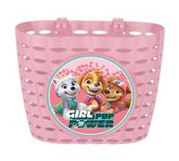 Seven Panier à vélo fille Patte Patrol - rose - fixation par sangle - TU
