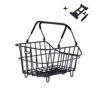 Basil Cento Multi Mik 2.0 Rear Basket Noir