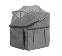 Panier Vélo pour Chien Respirante Robuste Confortable Large Ouverture | Sac Porte-Bagage pour Chat Chien Vélo Parc Rue Plage Camping Route Sentier Forêt Banlieue