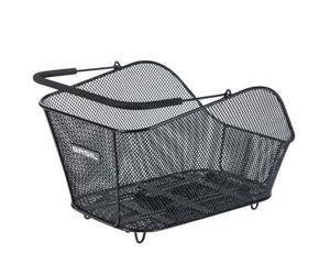 Panier vélo sur porte-bagages arrière fixation MIK Icon M Basil ( Noir / Non-Défini )