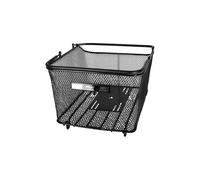 XLC 5:1 BA-B10 Noir, Large Rear Basket Feet to Secure a Safe Stand, Steel with