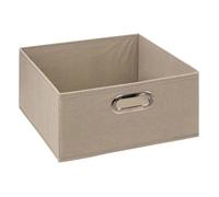 Five - Boîte de Rangement Beige Lin 31 x 31 x 15 cm