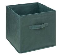 Panier velours 31x31cm ""Mix N' Modul"" vert kaki - 5 five simply smart