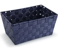 Panier Versa bleu foncé grand textile 20 x 15 x 30 cm