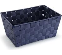 Panier versa bleu foncé grand textile 20 x 15 x 30 cm