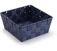 Panier Versa Bleu foncé Moyen Textile 19 x 9 x 19 cm