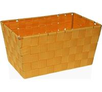 Panier Versa Flandes Jaune Textile 20 x 15 x 30 cm