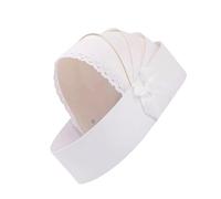 Panier vide en forme de berceau, boîte à bouquets de, White | Boîte en carton pour fête prénatale, boîte d ' arrangement floral pour mariage, anniversaire, décoration de la
