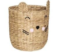 Atmosphera - Panier Enfant XL Oreilles - Jacinthe d'eau tressée H42cm