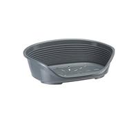 Ferplast Corbeille Siesta Deluxe 10 - 93,5x68x28,5 Cm - Gris Foncé - Pour Chien Et Chat