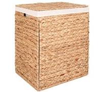 Panière à Linge Pliable en Jacinthe d'Eau - MIKAIL - ALTOBUY Bois