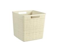 Paniere Jute cube 17 L - Beige