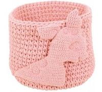 Panière Tresse Rose Faon - L'Oiseau Bateau