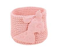 Panière Tresse Rose Faon - L'Oiseau Bateau