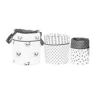 Panières en coton blanc