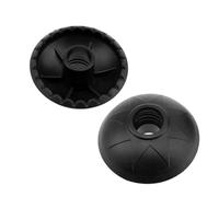 Paniers à bâtons de marche - Panier à bâtons de randonnée | 2 embouts ronds pour paniers de randonnée, protection pour pointes, panier rond pour bâtons de ski et boue, Pun