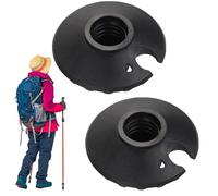 Paniers à boue pour bâtons de trekking : Muddy supporte les bâtons de trekking, paniers à neige pour bâtons de trekking, protections pour pointes de bâtons de trekking | Protection de panier de boue