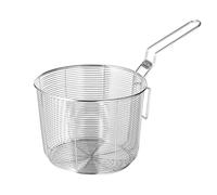 Paniers à fritures à puce - Grille métallique robuste, support compact | Présentation polyvalente de table avec passoire fine pour dégustation de pâtes, entrées frites, accompagnement dans un