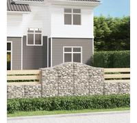 vidaXL Paniers à gabions arqués 8 pcs 200x50x120/140 cm Fer galvanisé, gabion, cage de gabion, panier de mur de gabion, mur de gabion https://www.fnac.com/mp48605638/vidaXL-Paniers-a-gabions-arques-8-pcs-200x50x120-140-cm-Fer-galvanise/w-4?oref=bbbd1fe8-3586-0f1a-4b2b-ce0a3d0beba9