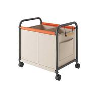 Paniers à Linge à Double Grille de 100L, Grande boîte de Rangement Jouet avec 1 Poche latérale, Panier à vêtements Sales, Panier de Linge Pliable pour Chambre, buanderie, Salle de Bain (Beige,