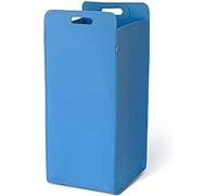 Paniers à linge en feutre épais 75L - Corbeille à linge rectangle robuste souple - Panier de linge sale esthétique - Bac à linge sale pliable avec poignées - Panière à linge sale rangement - 5 tons