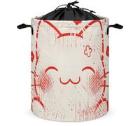 Paniers à linge, grand sac à linge avec cordon de serrage, sacs à linge amovibles, bac de rangement pliable avec poignées pour l'organisation de la maison, chambre d'enfant, museau de crèche