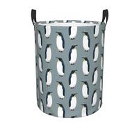 Paniers À Linge Le Pingouin Royal Corbeilles À Linge Pliables Panier De Rangement Des Vêtements Durable Panier Rangement Pour Chambre Vêtements Buanderie M