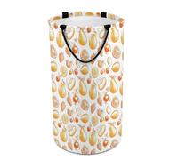 Paniers à linge pliables pour dortoir - Grand panier à linge rond pliable pour bébés et enfants, 135 L, panier à linge sale pour garçons et filles, décoration de chambre d'enfant, esthétique