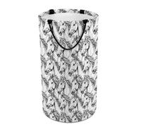 Paniers à linge pliables pour dortoir - Grand panier à linge rond pliable pour bébés et enfants, 135 L, panier à linge sale pour garçons et filles, décoration de chambre d'enfant, esthétique