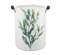 Paniers à linge sous-marins doux, vert pastel, panier à linge imperméable, pliable, panier de rangement pour vêtements sales, panier à linge pour salon, salle de bain