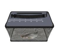 Paniers à poissons vivants - Panier à pêche pliable - Séchage rapide Grand panier à pêche carré pliable pour la pêche sur les rochers et les quais, pour la pêche à la truite de mer, crevettes