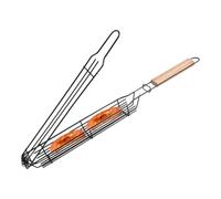 Paniers À Viande Pour Le Grill - Grille De Cuisson Alimentaire - Support De Cuisson Et De Barbecue,Polyvalent pour Légumes Poissons Fruits de Mer Barbecue Pique-nique
