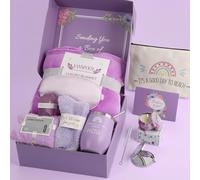 Paniers cadeaux d'anniversaire pour femme, 13 pièces « Thinking of You Get Well Soon », coffret cadeau spa, cadeau de départ à la retraite pour femme, idée cadeau de Noël pour maman, sœur, sa
