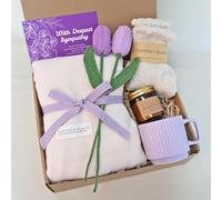 Paniers cadeaux de condoléances - Cadeaux de condoléances pour la perte d'un être cher - Cadeaux de fausse couche pour les mères, deuil, cadeaux de condoléances funéraires, fleurs d'ami, famille