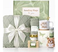 Paniers cadeaux de condoléances pour la perte d'un être cher - Cadeaux de condoléances pour deuil pour perte de mère, père, mari - Boîte cadeau commémorative pour femme