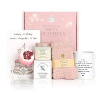 Paniers cadeaux pour belle-fille - Cadeaux d'anniversaire pour belle-fille - Cadeaux pour belle-fille de la part de belle-mère et beau-père - Cadeau d'anniversaire, de mariage, de fête des mères, de