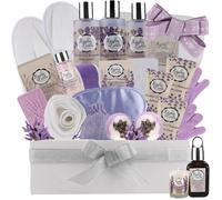 Paniers-cadeaux Valentines pour les femmes Spa Day! Ensembles de bain de spa de camomille de lavande naturelle pour les femmes Gift infuse d'huil